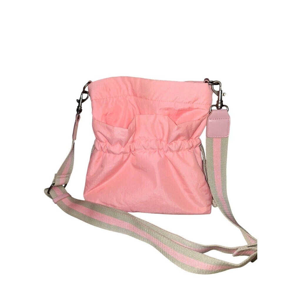 Universal Thread Pink Crossbody Bag with Striped Strap